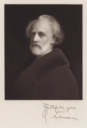 Rudolf Lehmann, Autoportret (lito)