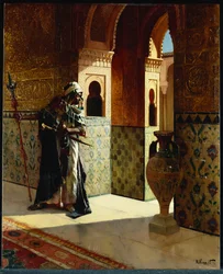 Mauretański strażnik, Alhambra