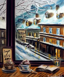 Cozy Retreat, 2025 (olej na płótnie)