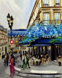 Le Musset Paris, 2022 (olej na płótnie)