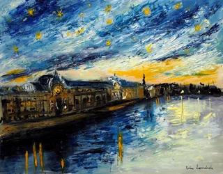 Gwiaździsta noc nad Paryżem, Musée d