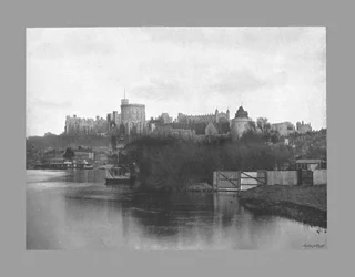 Zamek Windsor, ok. 1900