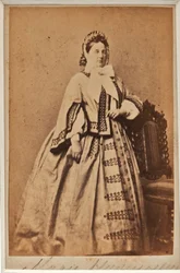 Marie Nikolaievna de Russie (1819-1876) - Wielka Księżna Maria Nikołajewna Rosji (1819-1876), księżna Leuchtenberg, Anonimowa. Zdjęcie albuminy