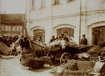 Sukharev Market w Moskwie