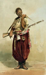 XVII-wieczny kozacki kozacki, koniec XIX w.