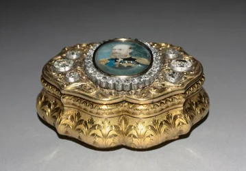 Pudełko, wykonane przez Gofferta, ok. 1850