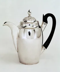 Garnek do czekolady, Leningrad, 1804 (srebrny)