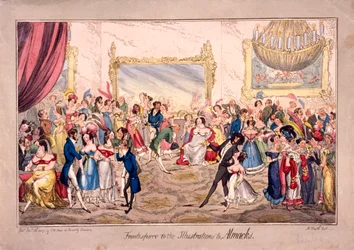 Sale zgromadzeń Almacka, Londyn, 1827 r.
