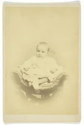 Portret siedzącego niemowlęcia bez tytułu, 18501899.