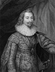 George Villiers, 1. książę Buckingham 1592-1628, 1824.