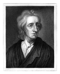 John Locke, angielski filozof, 1825.