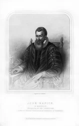 John Napier, szkocki matematyk, fizyk, astronom i astrolog, 1870