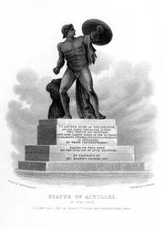 Pomnik Achillesa, Hyde Park, Londyn, 1827