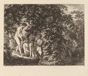 Dziewczyna niosąca kosz owoców, 1770.