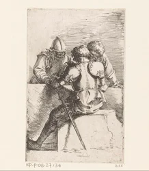 trzech żołnierzy Małe figurki (tytuł serii) Rysunek (tytuł serii)