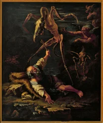 Włochy, Coldirodi, Kuszenie św. Antoniego