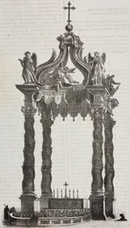 Baldaquino de São Pedro (cibório) polonês