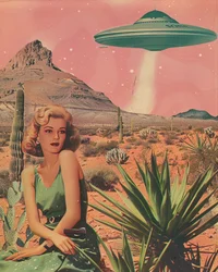 Spotkanie z UFO na pustyni