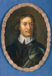 Oliver Cromwell, ok. 1670-90 (olej na pokładzie)