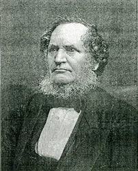 Edward Henry Smith Stanley, Lord Stanley, wygrawerowany na podstawie fotografii Samuela A. Walkera. ok. 1865