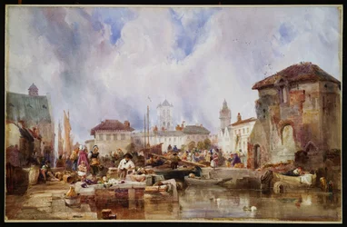 Rynek na nabrzeżu, Brugia