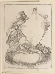 Kobieta z szmatką w dłoniach Różne projekty (tytuł serii) Opera Varia Historica, Poetica & Iconologica (tytuł serii)