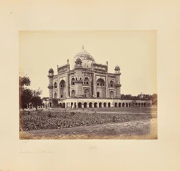 Delhi; Mauzoleum Safdara Janga