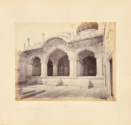 Delhi; pałac, Moti Masjid (Perłowy Meczet)