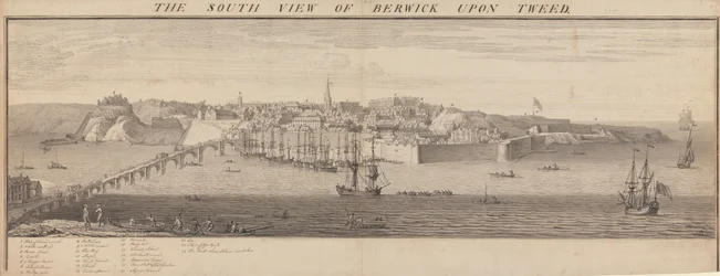 Południowy widok Berwick Upon Tweed