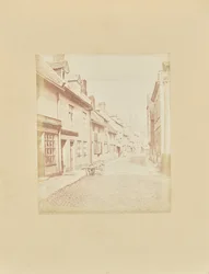 Ulica Świętego Jana i katedra, Peterborough