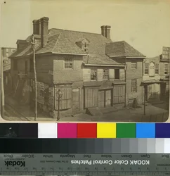 Dom z łupkowym dachem, ok. 1868 r.