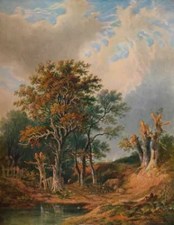 Krajobraz, 1847