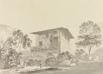 W wiosce niedaleko Tassisudon [Tashicho Dzong]