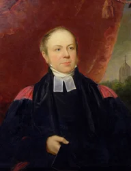 Portret Williama Bucklanda (1784-1856) profesora mineralogii na Uniwersytecie Oksfordzkim i dziekana Westminster
