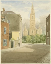 Kościół św. Pawła, Portland Square, od Surrey Street