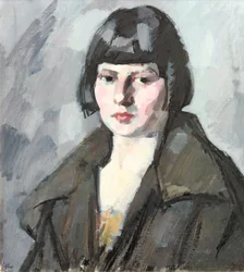Głowa młodej dziewczyny, ok. 1920