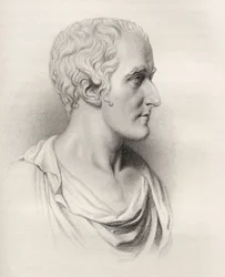 Arthur Wellesley, rycina E. Finden, ilustracja z „Historical Sketches of Statesmen” opublikowanej w Londynie, 1843