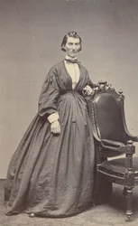 Frances Clayton, ok. 1865 (zdjęcie)