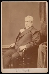 Portret dr T.B. Kaptur, w latach 1876-1880.