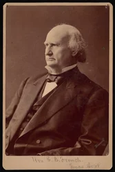Portret Ezry Bartletta Francuza z lat 1810-1880, lata 70. XIX wieku.