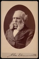 Portret Johna Franklina Farnswortha 1820-1897, przed 1897.