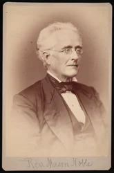 Portret ks. Masona Noble 1809-1881, w latach 1876-1880.