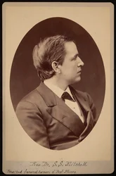 Portret wielebnego Samuela Swaina Mitchella 1839-1919, w latach 1876-1880.