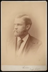 Portret niezidentyfikowanego mężczyzny, w latach 1876-1880.