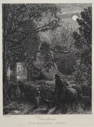 Świąteczne składanie ostatniej owcy, 1850.