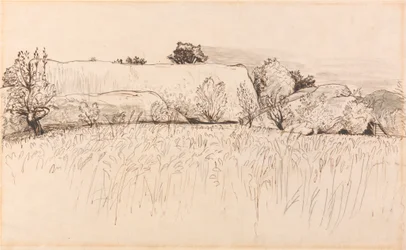 Pola kukurydzy ze stodołą, Shoreham