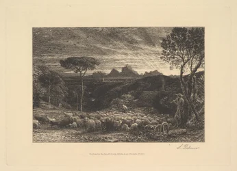 Otwarcie fold lub wczesny poranek, 1880.