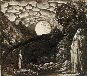 Pasterze pod pełnią księżyca, c1829-1830