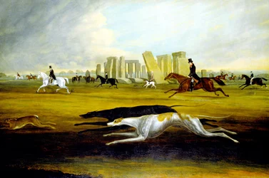 Coursing rodziny Pinckney w Stonehenge