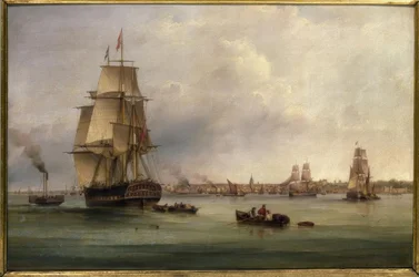 Samuel Walters, Die Thames’/ obraz, XIX w.